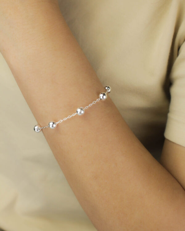 Pulseira de Bolinha (com 8 bolinhas)