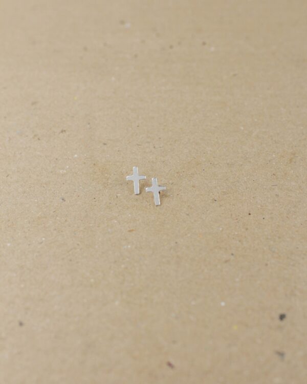 Brinco Cruz Linha Ícones