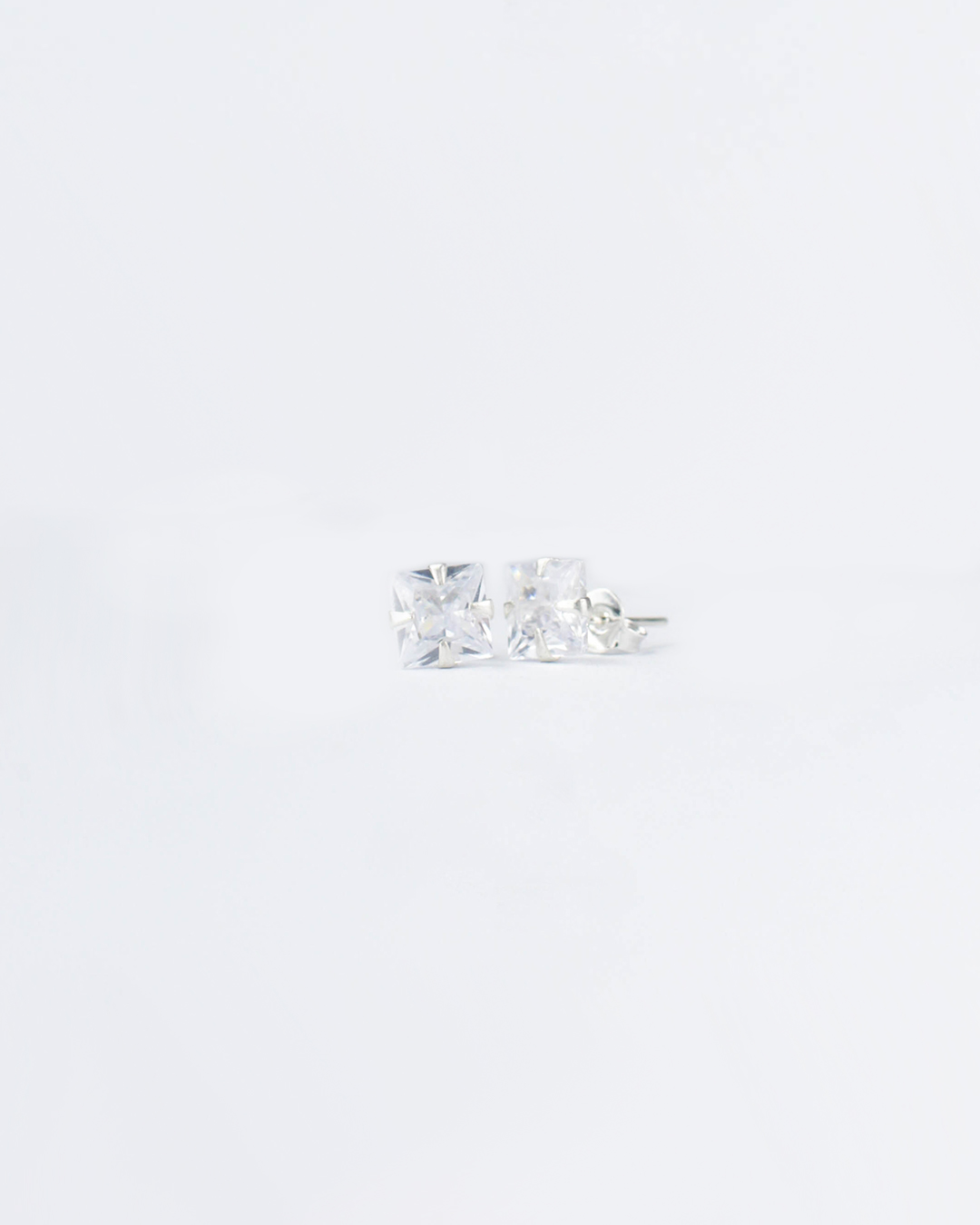 BRINCO CARRÊ 7MM – PRATA 925