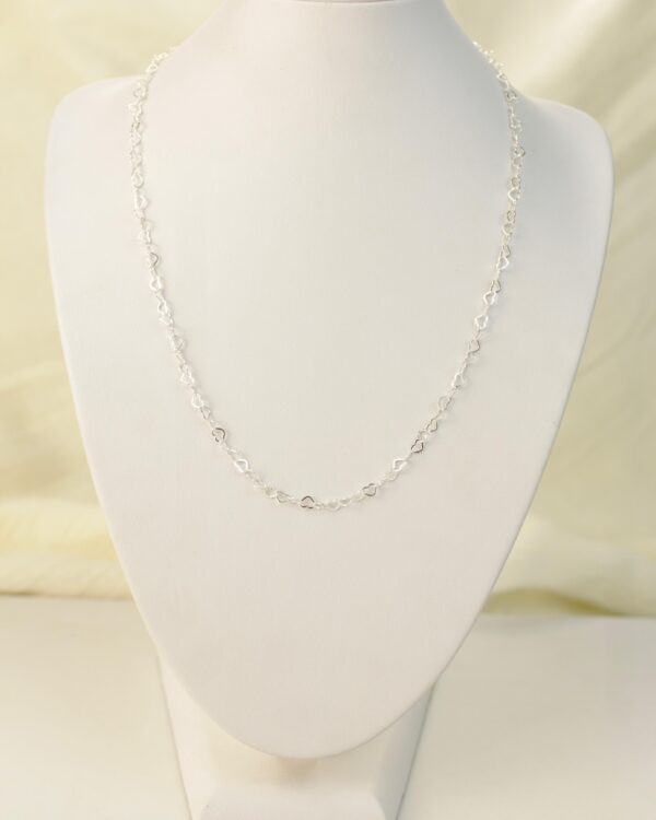 Corrente Mil Corações Prata 925